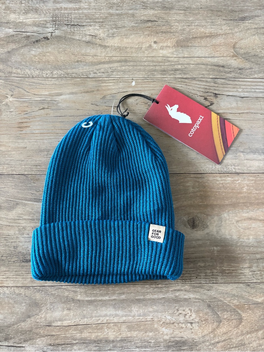 NWT Cotopaxi Wharf Beanie In Blue (Gulf)